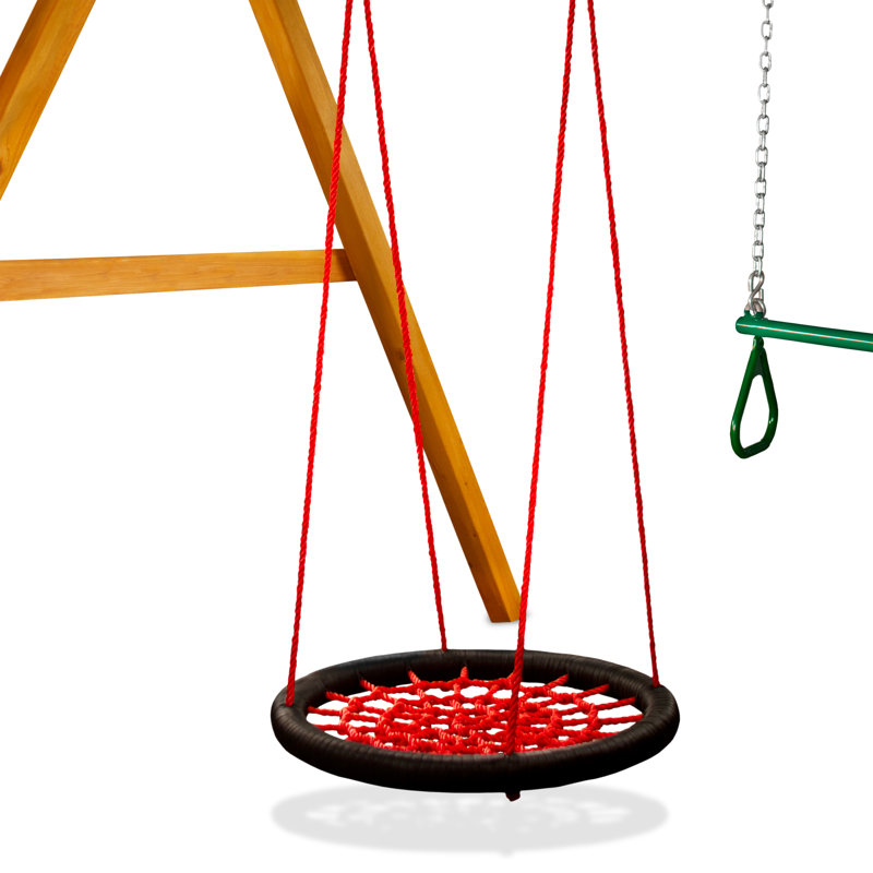 Nylon Saucer Swing with Chains and Hooks