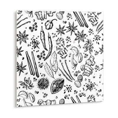 Self Adhesive Vinyl Splashback Wall Panel Sticker Tile Peel Stick 100x50 cm vegetables fruits