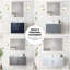 Meuble-lavabo de salle de bain 36 po X P 22 po D, avec plateau en marbre de Carrare-1402757651-1402757660