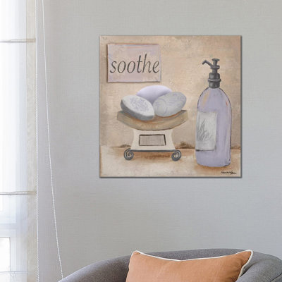 Lavender Bath II by Hakimipour-Ritter - Wrapped Canvas Painting