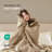 Lightweight Down Alternative Blanket with Satin Trim-950829267-950829271