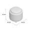 Repose-pieds standard rond de 19 po de largeur-16546164