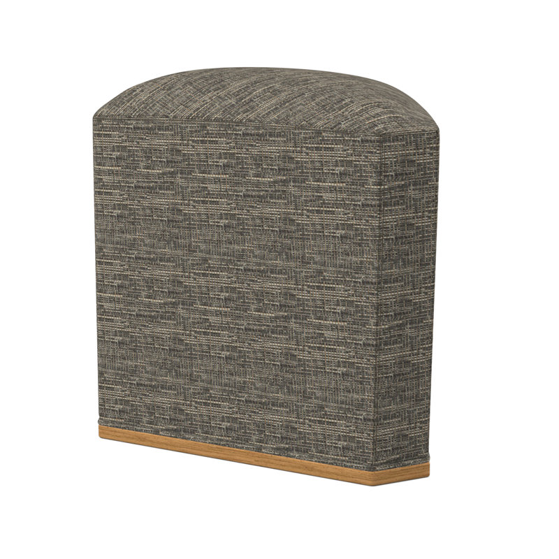 Quinn Novelty Ottoman, Libby Linen, Amber