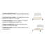 Lit plateforme tapissier en lin - Tête de lit capitonnée Diamond, capacité de 881 lb, sans sommier tapissier, beige-1931705882