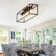 Bonnyrigg 6-Light Rectangle Flush Mount Ceiling Fixture
