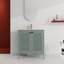 Meuble-lavabo autoportant de 30 po avec lavabo en céramique