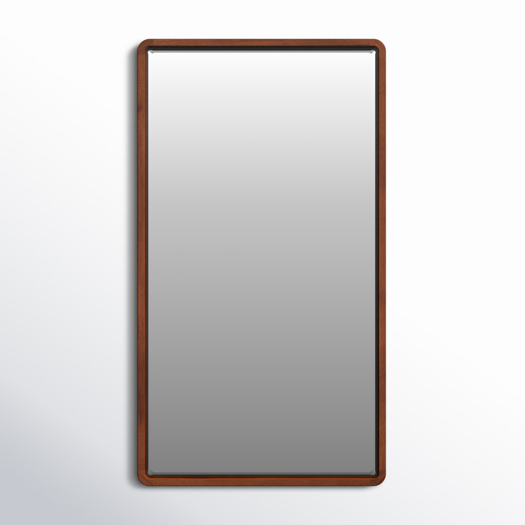 Branca Rectangle Wood Wall Mirror Joss & Main 