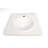 Hispania Home 18.9'' White Ceramic Circular Bathroom Sink