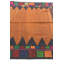 Tapis carré brun clair Noe