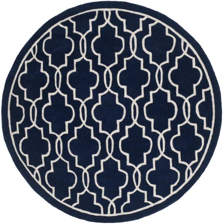 Carolene Hand Tufted Wool Geometric Rug