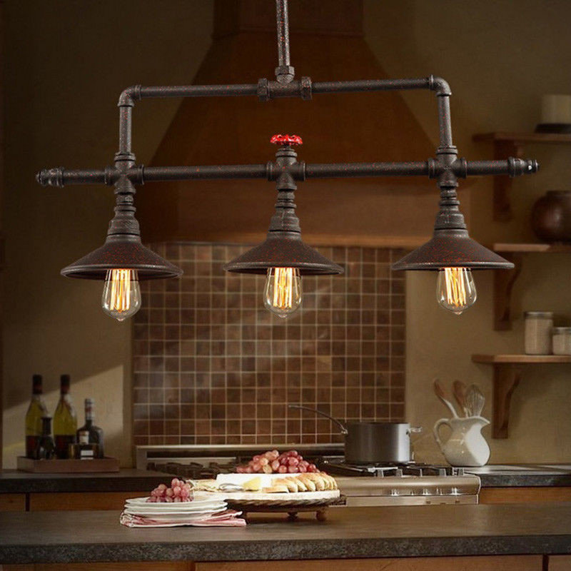 Kamat 3 - Light Kitchen Island Modern Linear Chandelier