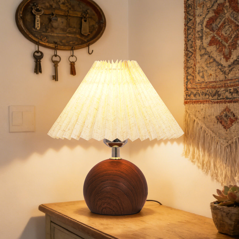 11" 1 - Light Small Table Lamp (Bulb Include)