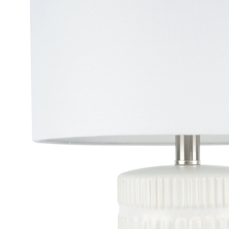 Alina Textured Cylinder Table Lamp