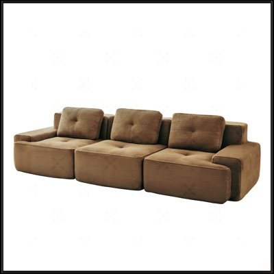 117" Modern Modular Sectional Sofa