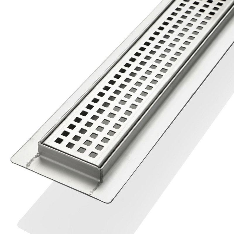 Drain de douche à grille 2"