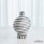 Colbert Vase-Black/White-578614647