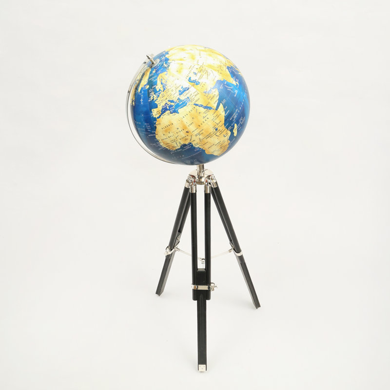 Globe with Floor Tripod Stand-Home & Office Decor