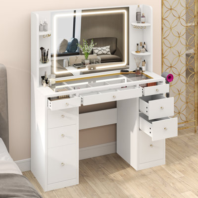 Dressing Table with Mirror