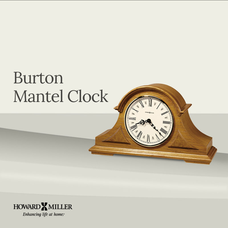 Burton Chiming Quartz Mantel Clock