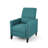 Contemporary Push-Back Recliner With Nailhead Trim And Birch Wood Legs-1563889913