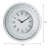 Tristen Glass Wall Clock