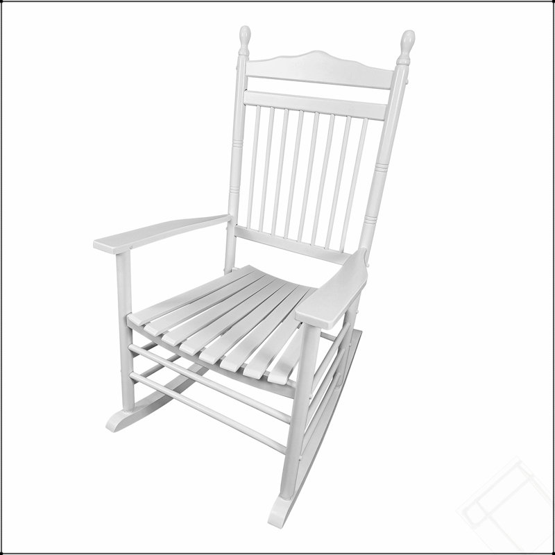 Chaise berçante balcon porche adulte
