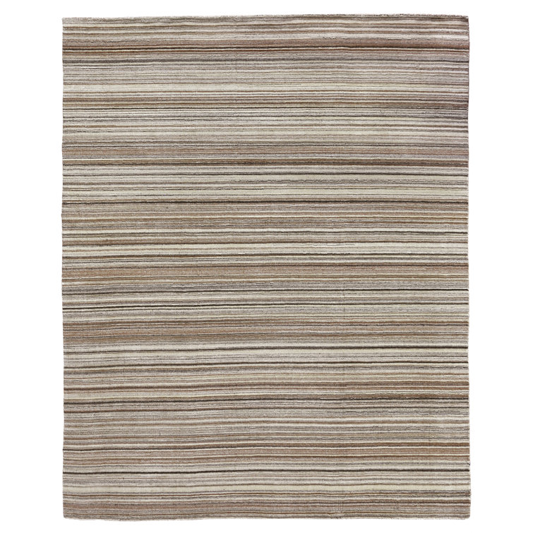 Organica Wool Striped Area Rug