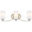 Latitude Run Edgebrooke Polished Nickel Vanity Light