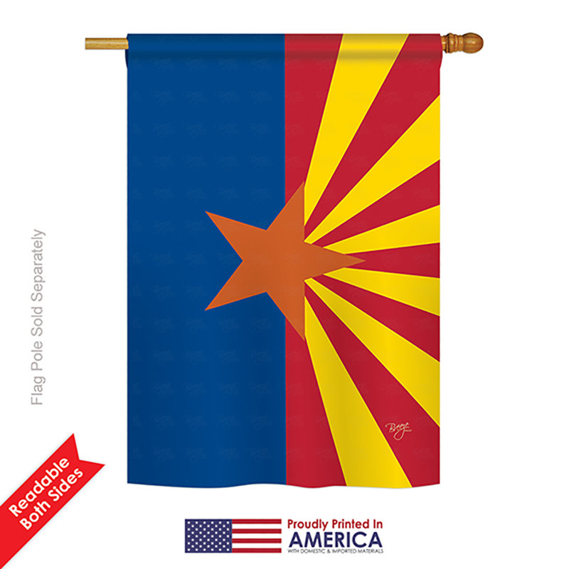 Double Sided Polyester, 18.5" H x 13" W