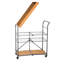Chariot-bar pliant en bois Dovenby