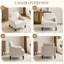 Fauteuil d'appoint 30 po avec pieds rembourrés-980787708