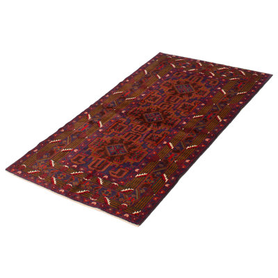 Teimani Brown Rug 3'7" x 6'4"