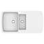 Lolita Granite Kitchen Sink Double Basins White
