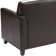 Hercules Junkersfeld 52" Modern LeatherSoft Upholstered Reception Loveseat