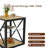 1 Piece Modern Nightstand, Industrial Style Side Table-1867082151-1867082148