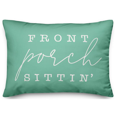  Coussin lombaire intérieur / extérieur Front Porch Sittin '