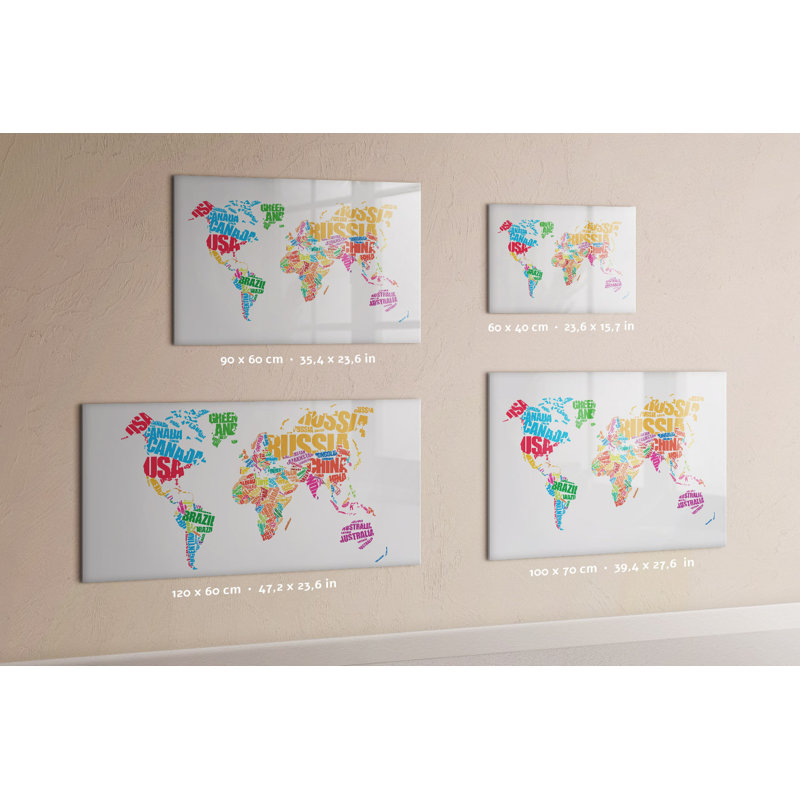 Magnetic Glass Dry Erase Board