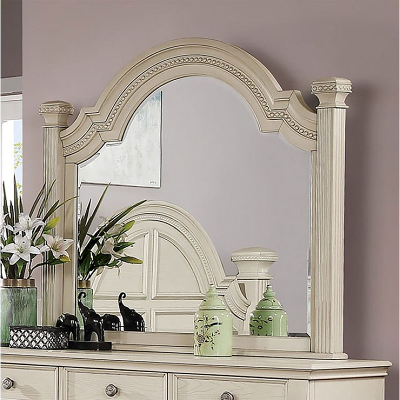 Miroir Roadde, Blanc antique