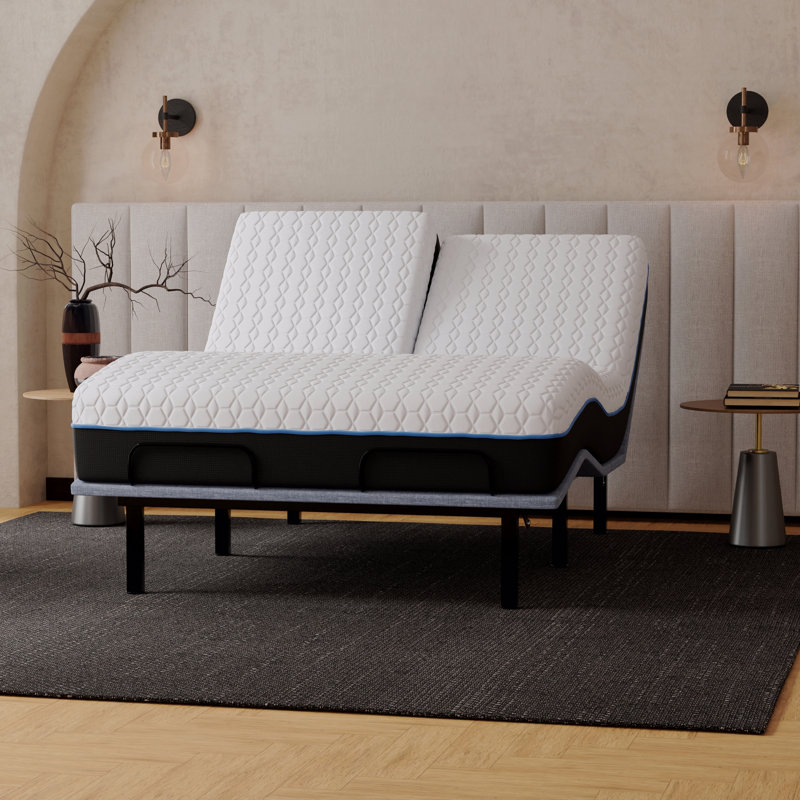 Matelas en mousse viscoélastique 12 pouces, Grand lit