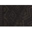 Tapis tribal / géométrique / en laine tissé à la main rectangle 5 pi 10 po x 7 pi 4 po Cedorah noir / vert