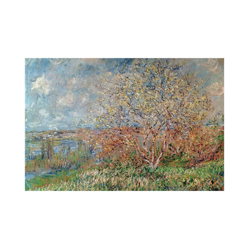 Printemps, 1880-1882 - Estampe numérique sur toile tendue avec châssis, H 12 po x l 18 po