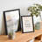 Black Picture Photo Frames with Mat 5 Pack,Hanging or tabletop-1632007504