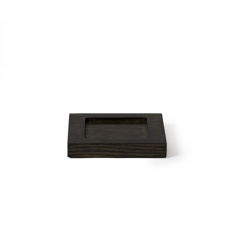 Ayven Soap Dish, Dark Oak