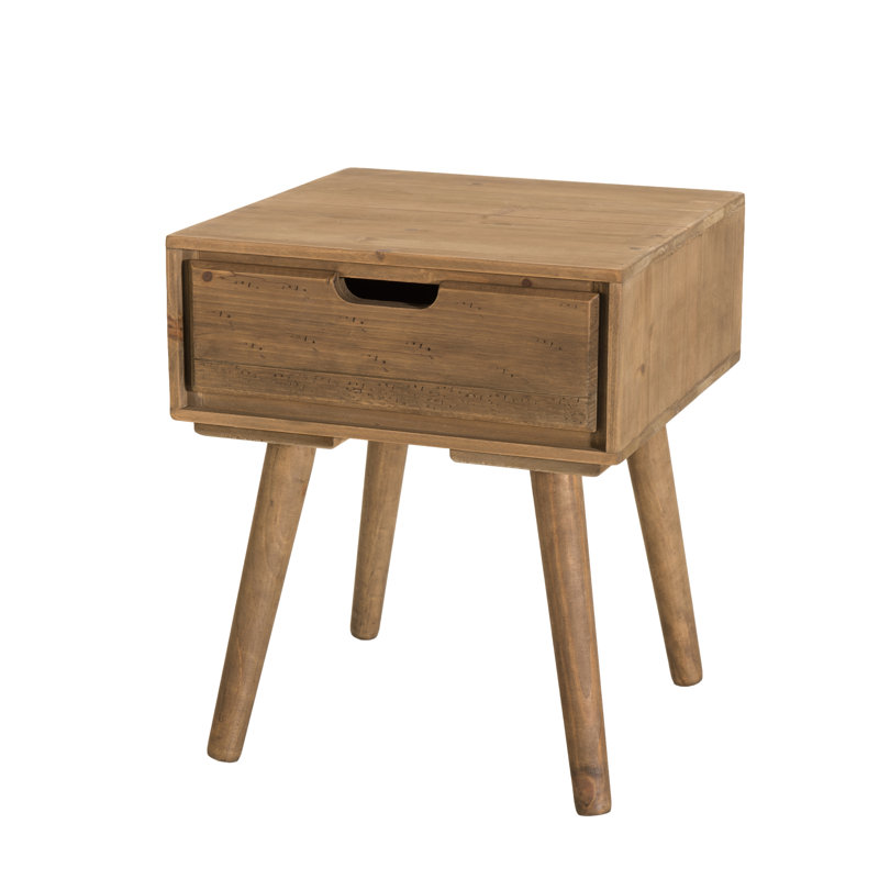 Sullivan 40cm W Solid Wood Bedside Table