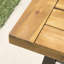 Banc de salle à manger en bois d'acacia