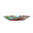 Solar LED Floral Cardinal Glass Bird Bath with Stand - Cardinal