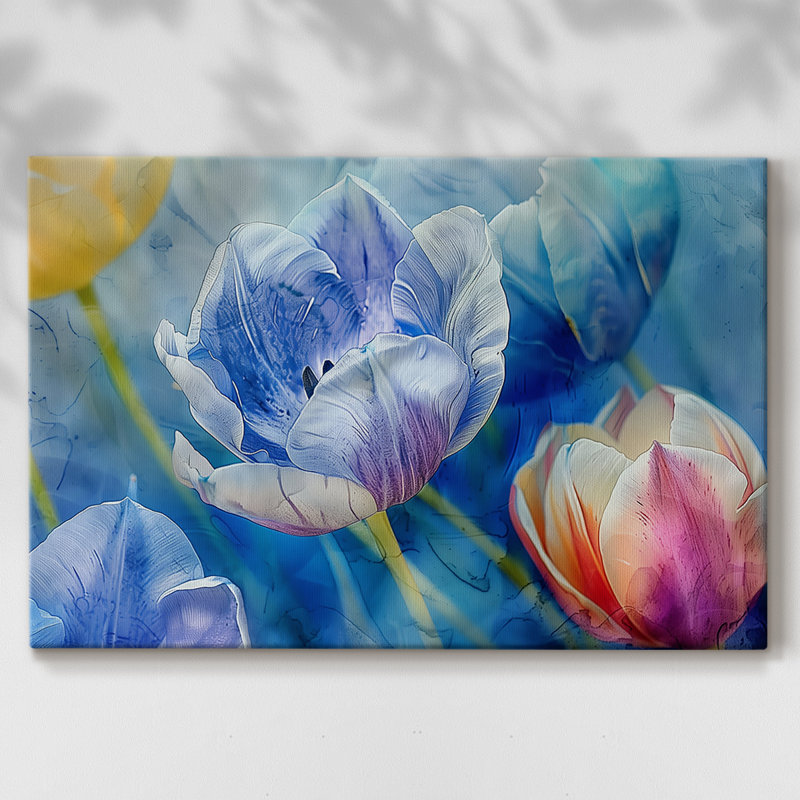 Série Floral-CXIV -Galerie enveloppée Cavas, 40 x 60