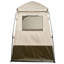 Camping Shower Tent, 1 Room, Foldable Privacy Tent Changing Room with Ground Stakes, Ropes, Carry Bag, and Crossbar, 210D Oxford Fabric with Silver Coating, for Camping, Beach, and Fishing