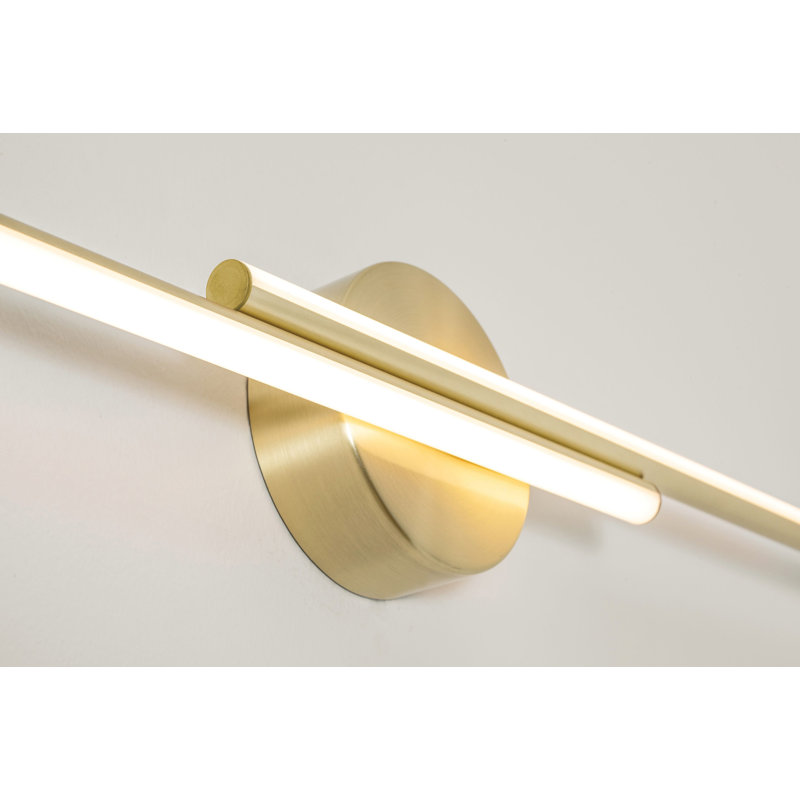 Gailen LED Wallchiere, Satin Brass