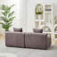 Canapé modulaire courbé avec coussins pour le salon, la chambre à coucher, le bureau-1829240509-1829240507